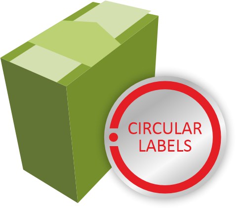 Circular Printed Labels | Round Custom Product Labels & Stickers